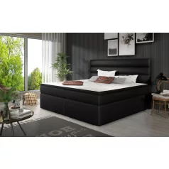 Softy 180x200 boxspring ágy  fekete