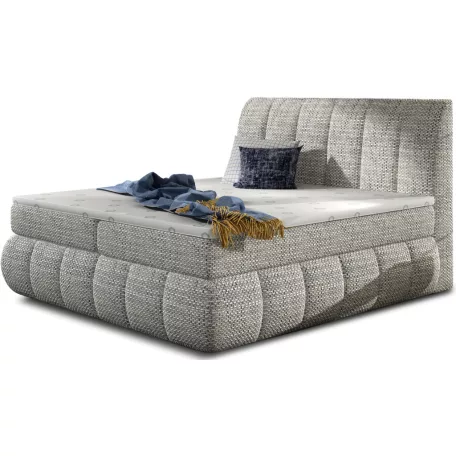 Vincenzo 180x200 boxspring ágy  szürke