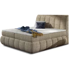 Vincenzo 180x200 boxspring ágy  bézs