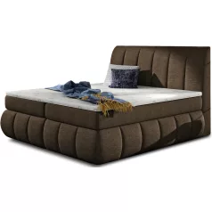 Vincenzo 180x200 boxspring ágy  barna