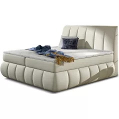 Vincenzo 180x200 boxspring ágy  bézs