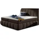 Vincenzo 180x200 boxspring ágy  barna