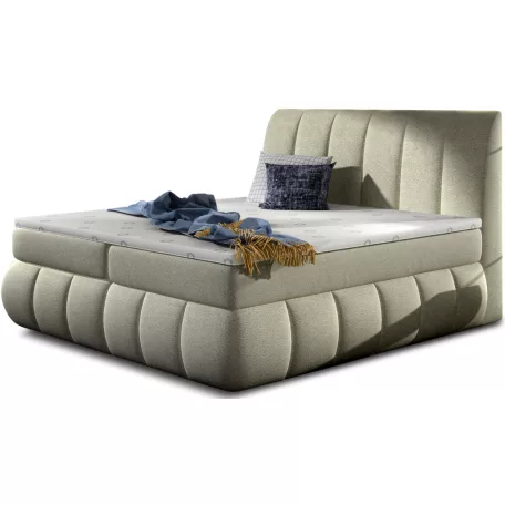 Vincenzo 180x200 boxspring ágy  bézs