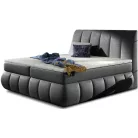 Vincenzo 180x200 boxspring ágy  sötétszürke