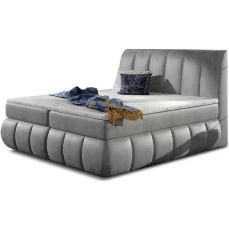 Vincenzo 180x200 boxspring ágy  szürke