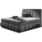 Vincenzo 180x200 boxspring ágy  sötétszürke