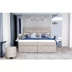 Vivre 140x200 boxspring ágy  krém