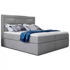 Vivre 140x200 boxspring ágy  szürke