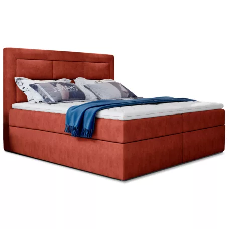 Vivre 160x200 boxspring ágy  sötétszürke