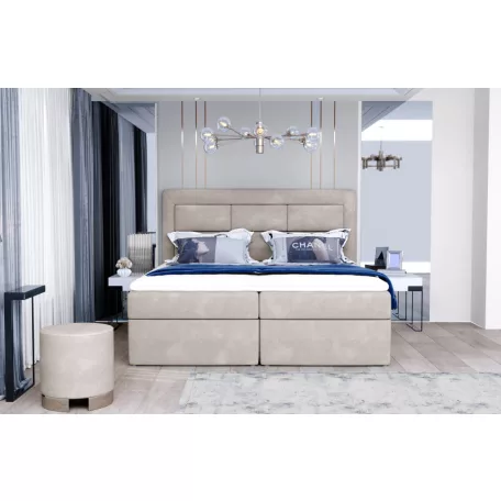 Vivre 160x200 boxspring ágy  krém