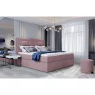 Vivre 180x200 boxspring ágy  rózsaszín