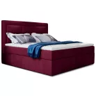 Vivre 180x200 boxspring ágy  sötétlila