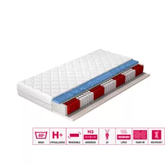   Multipocket matrac acapulco 90x200 hipoallergén huzat, fehér