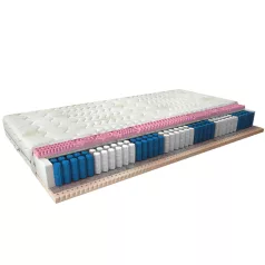 Multipocket matrac acapulco 160x200 aloevera, fehér