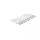 Topper latex 120x200 hipoallergén huzat, fehér