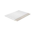 Topper latex 180x200 hipoallergén huzat, fehér