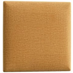 Quadratta 40x40 kárpitozott panel, sárga