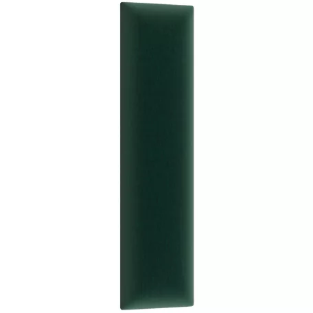 Quadratta 60x15 kárpitozott panel, sötétzöld