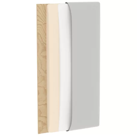 Quadratta 60x15 kárpitozott panel, sötétzöld