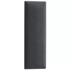 Quadratta 60x20 kárpitozott panel, sötétszürke