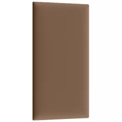 Quadratta 60x30 kárpitozott panel, világosbarna