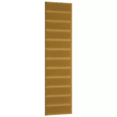 Quadratta 50x240 kárpitozott panel, sárga