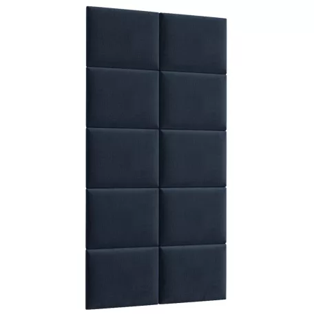 Quadratta 100x200 kárpitozott panel, sötét grafit