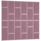 Quadratta 180x180 kárpitozott panel, hamvas