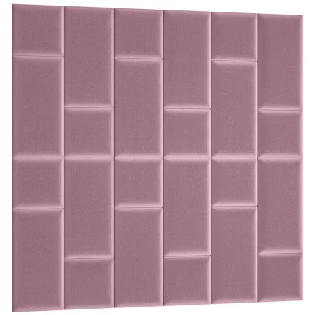 Quadratta 180x180 kárpitozott panel, hamvas