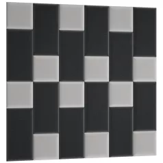 Quadratta 180x180 kárpitozott panel, szürke