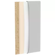 Quadratta 210x90x60 kárpitozott panel, sárga