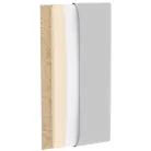 Quadratta 210x90x60 kárpitozott panel, sötétkék