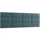 Quadratta 240x90 kárpitozott panel, kék