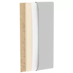 Quadratta 240x90 kárpitozott panel, szürke