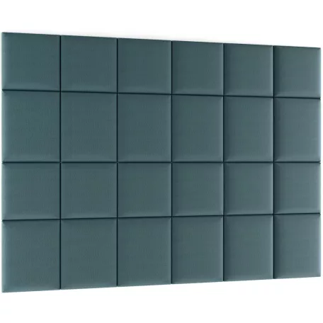 Quadratta 240x180 kárpitozott panel, kék