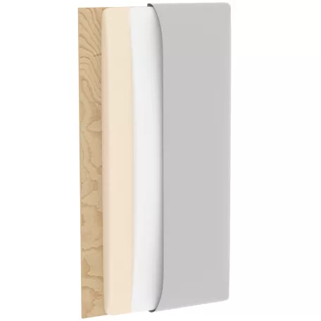 Quadratta 240x180 kárpitozott panel, kék