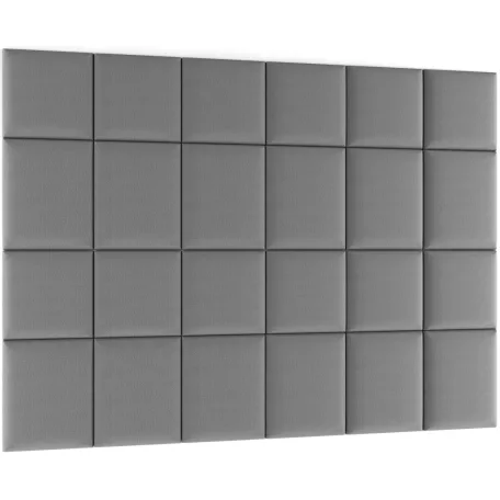 Quadratta 240x180 kárpitozott panel, szürke