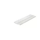 Topper t30 80x200 hipoallergén huzat, fehér