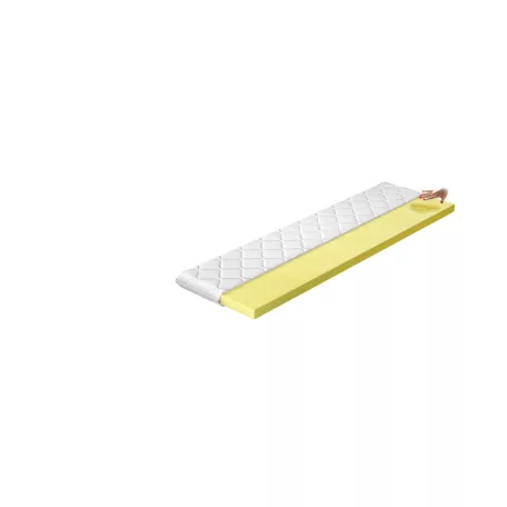 Topper visco 80x200 hipoallergén huzat, fehér