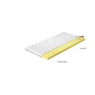 Topper visco 80x200 hipoallergén huzat, fehér