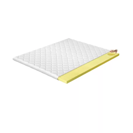 Topper visco 200x200 hipoallergén huzat, fehér