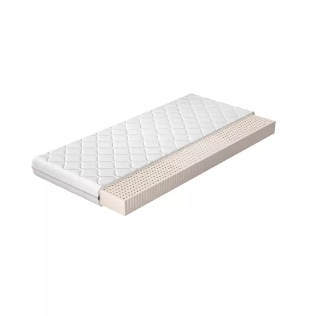 Latex matrac milano 120x200 hipoallergén huzattal, fehér