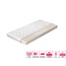 Latex matrac milano 200x200 hipoallergén huzattal, fehér