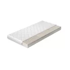 Latex matrac moska 80x200 hipoallergén huzattal, fehér