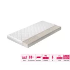Latex matrac moska 80x200 hipoallergén huzattal, fehér
