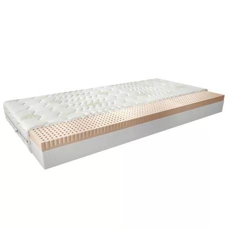 Latex matrac moska 80x200 aloevera, fehér
