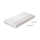 Lino hab matrac 80x200 hipoallergén huzat, fehér