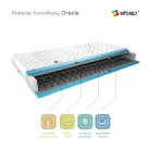 Bonell  matrac orsola 80x200 medicott ezüst, fehér