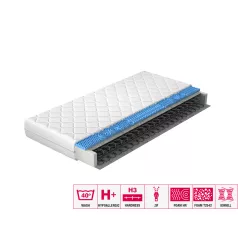 Bonell matrac olivia 160x200 hipoallergén huzat, fehér