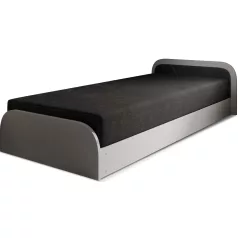 Párizs ágy  fekete, jobb